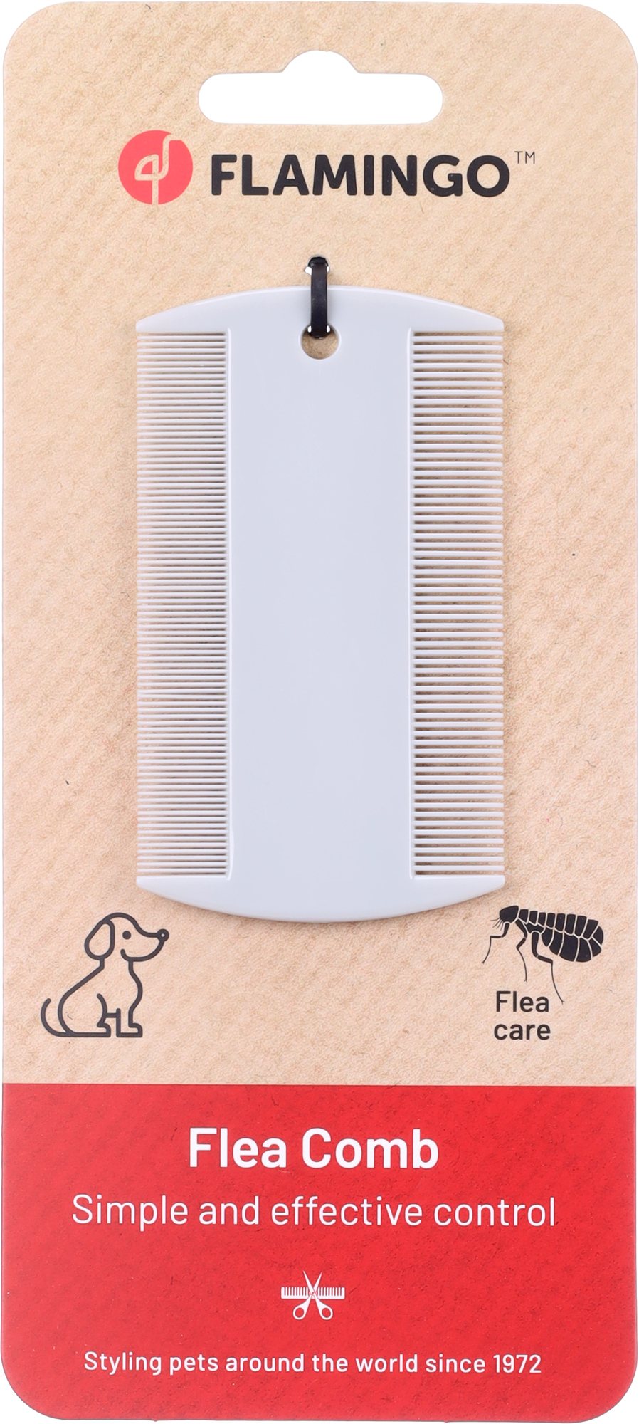Flamingo Flea comb Groo'me