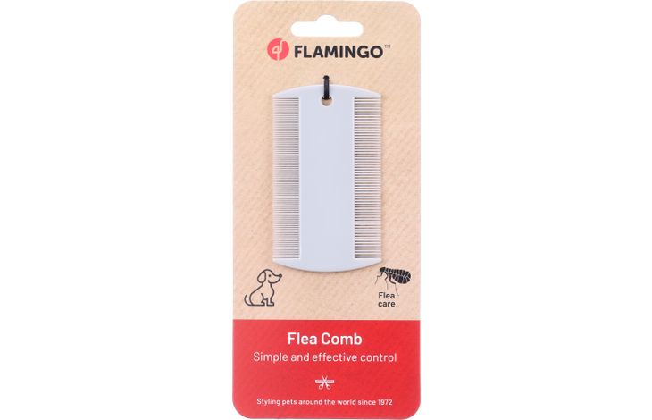 Flamingo Flea comb Groo'me