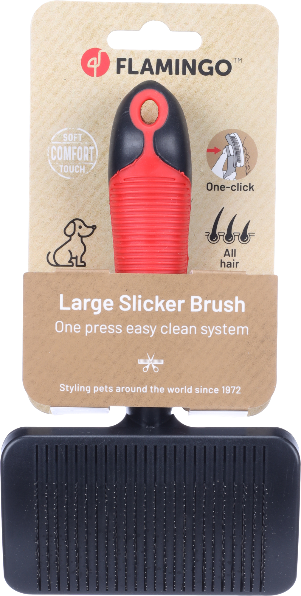 Flamingo Brosse carde Easy Premium Care