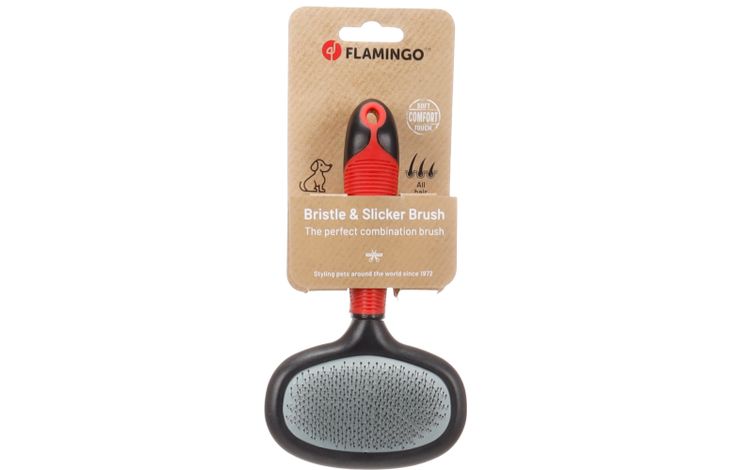 Flamingo Brush & Slicker brush Premium Care
