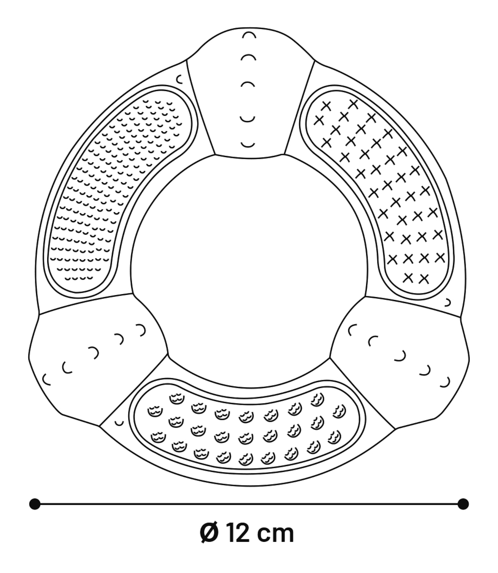 Flamingo Toy Ruffus Ring Multiple colours