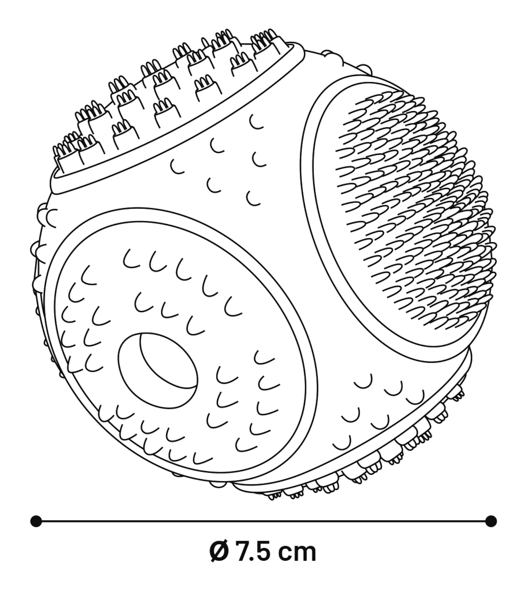 Flamingo Toy Ruffus Ball Multiple colours