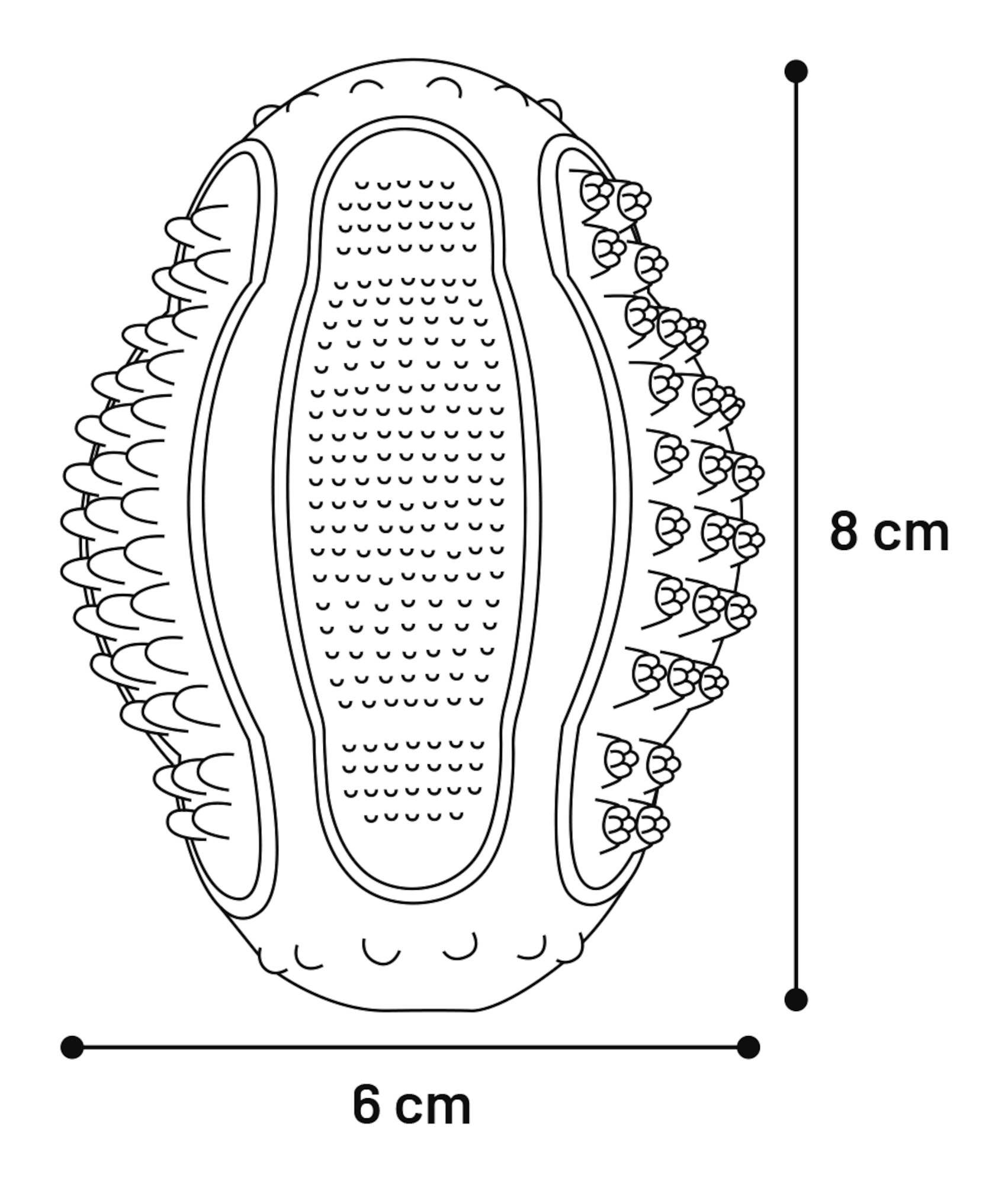 Flamingo Toy Ruffus American football Multiple colours