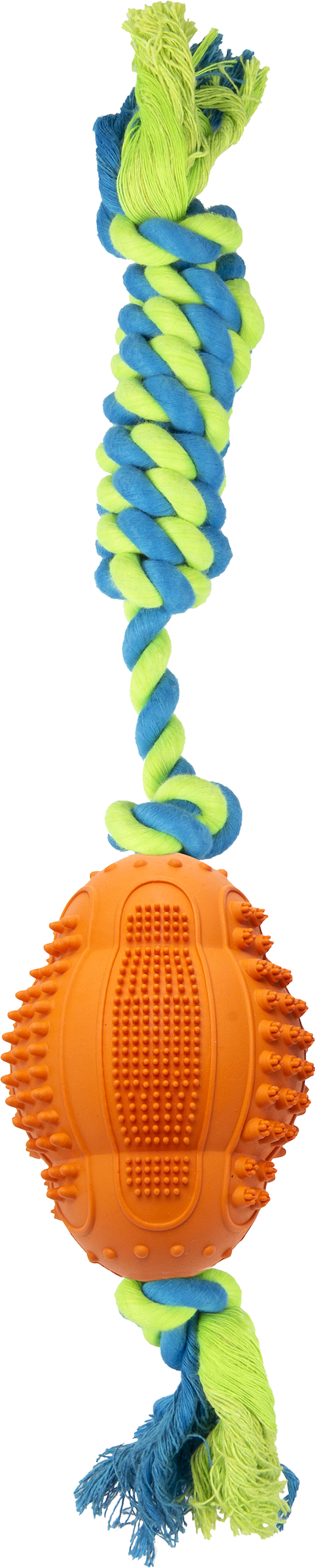 Flamingo Toy Ruffus Rugby Twist with rope Multiple colours