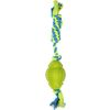 Toy Ruffus Rugby Twist with rope Multiple colours  / 