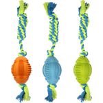 Spielzeug Ruffus Rugby Twist mit Seil Mehrere Farben