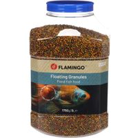 Flamingo Vijvervoer Beige Groen Rood