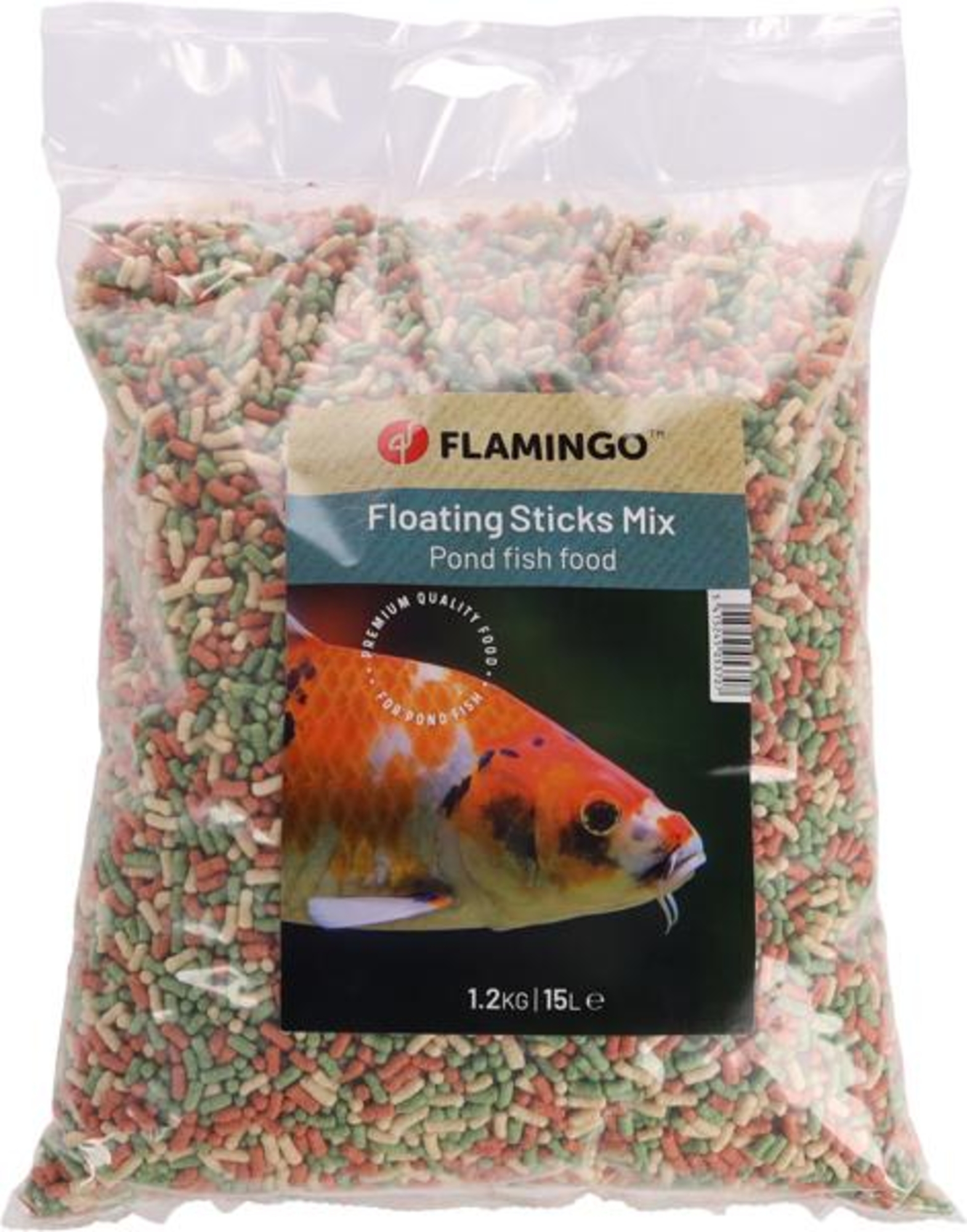 Flamingo Mangimi stagno Beige Verde Rosso