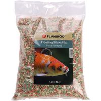 Flamingo Vijvervoer Beige Groen Rood
