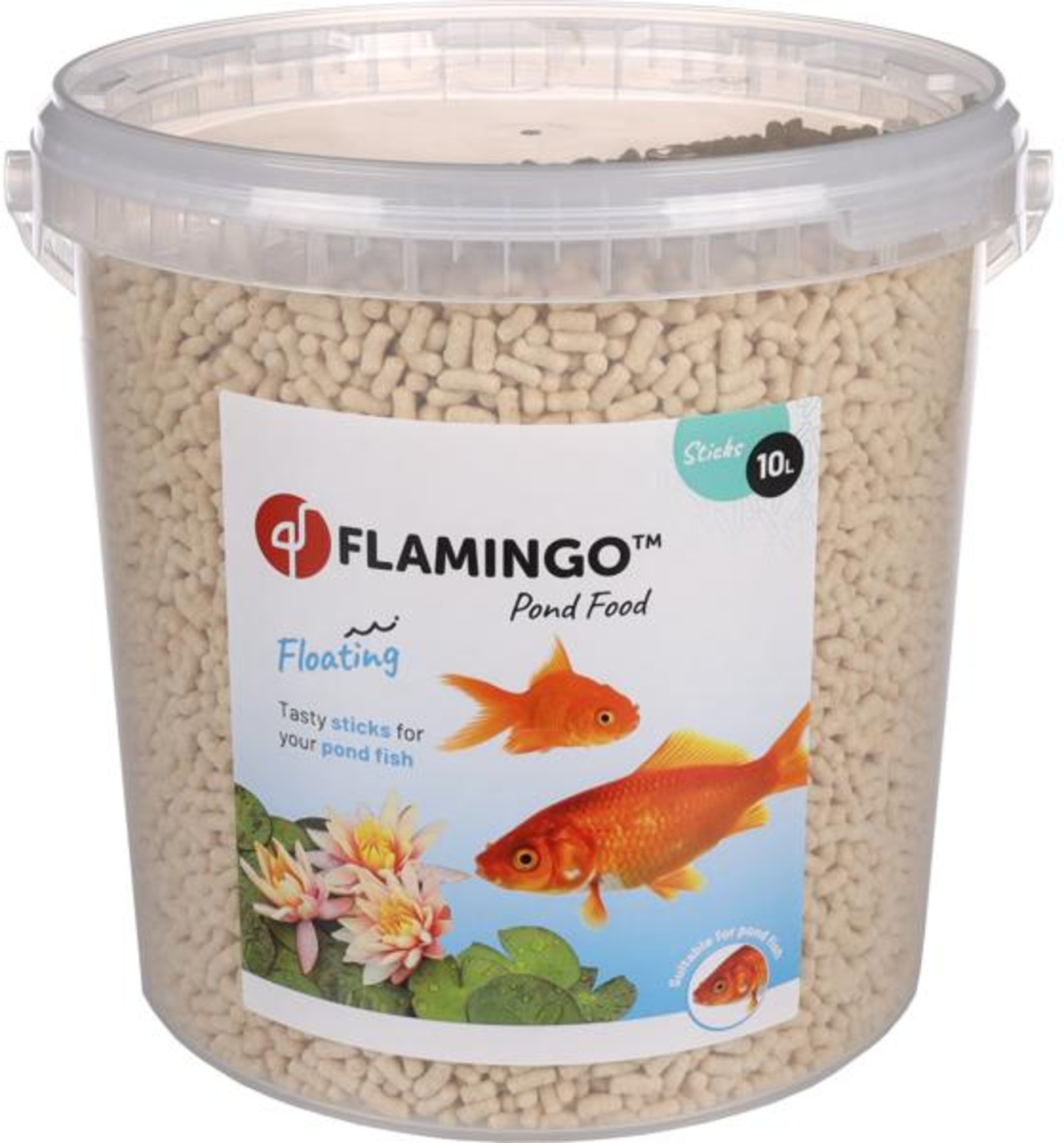 Flamingo Teichfutter Beige