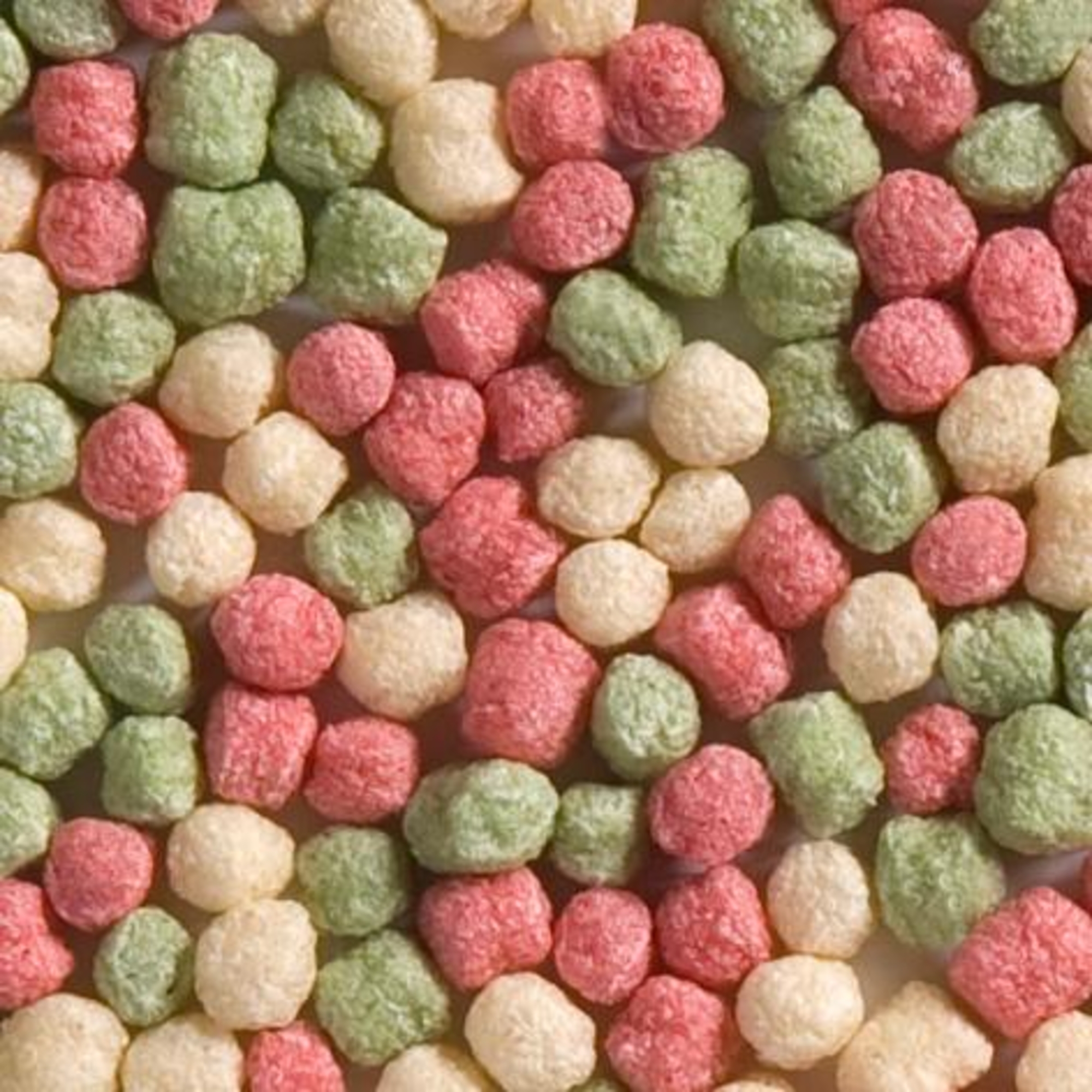 Flamingo Pond food Beige Green Red