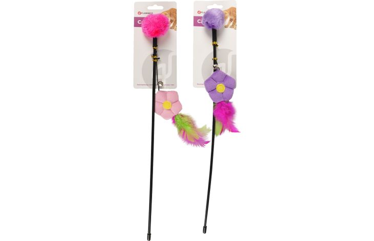 Flamingo Toy Happy Flower Dangler Flower Pompom Multiple colours
