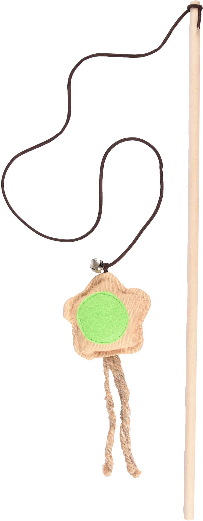 Flamingo Juguete Nature Caña & Flor Beige & Verde