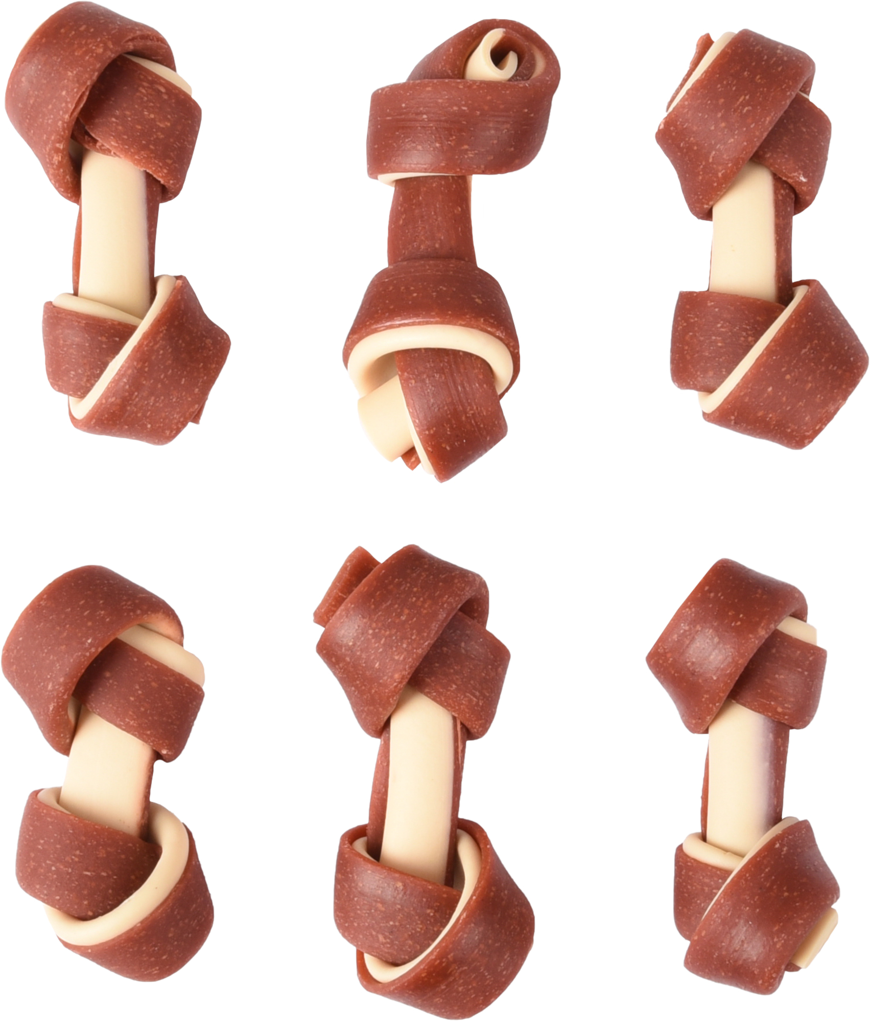 Flamingo Snacks Duetto Knotted Bone with chicken & Cheese 