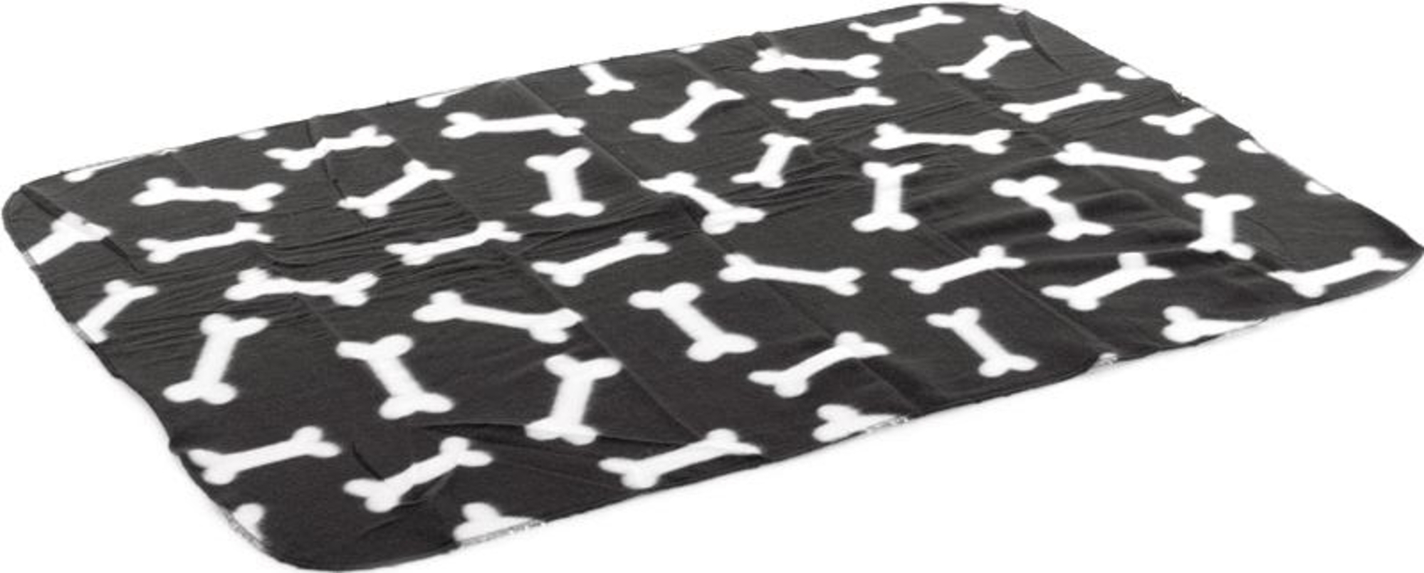 Flamingo Blanket Milda Rectangle Black