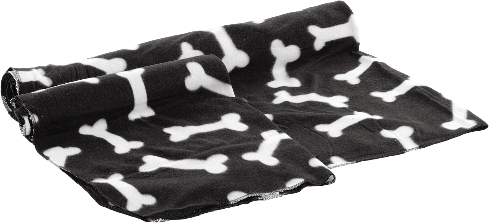 Flamingo Blanket Milda Rectangle Black