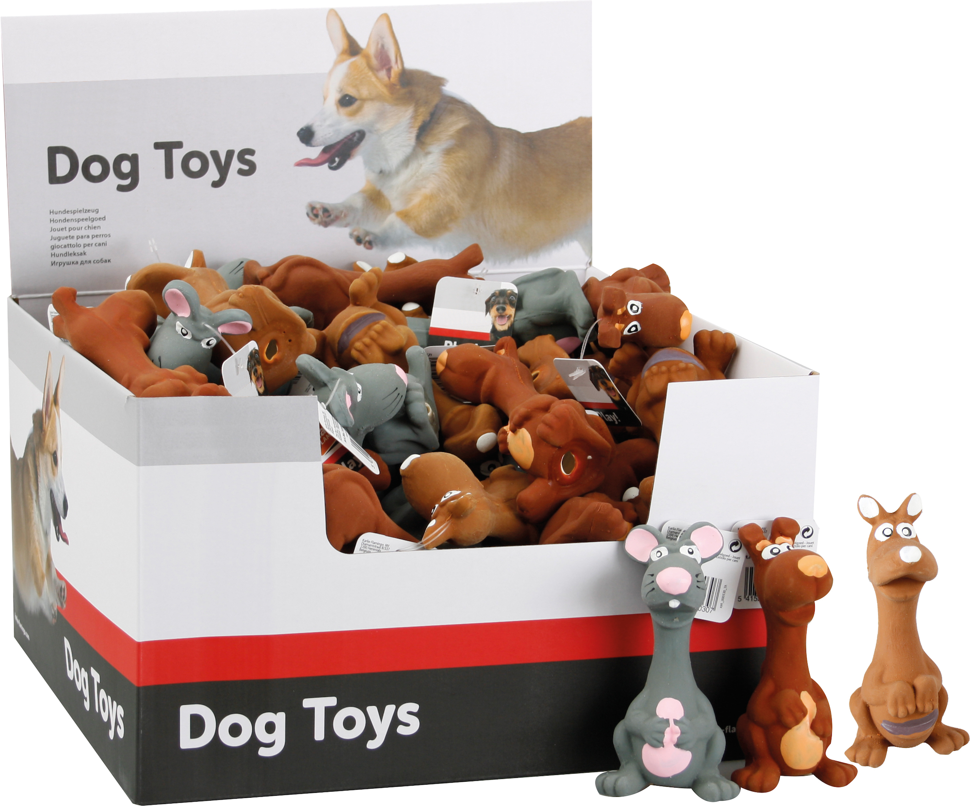 Toy Skippy Mouse & Kangaroo & Dog Multiple colours | 1030749
