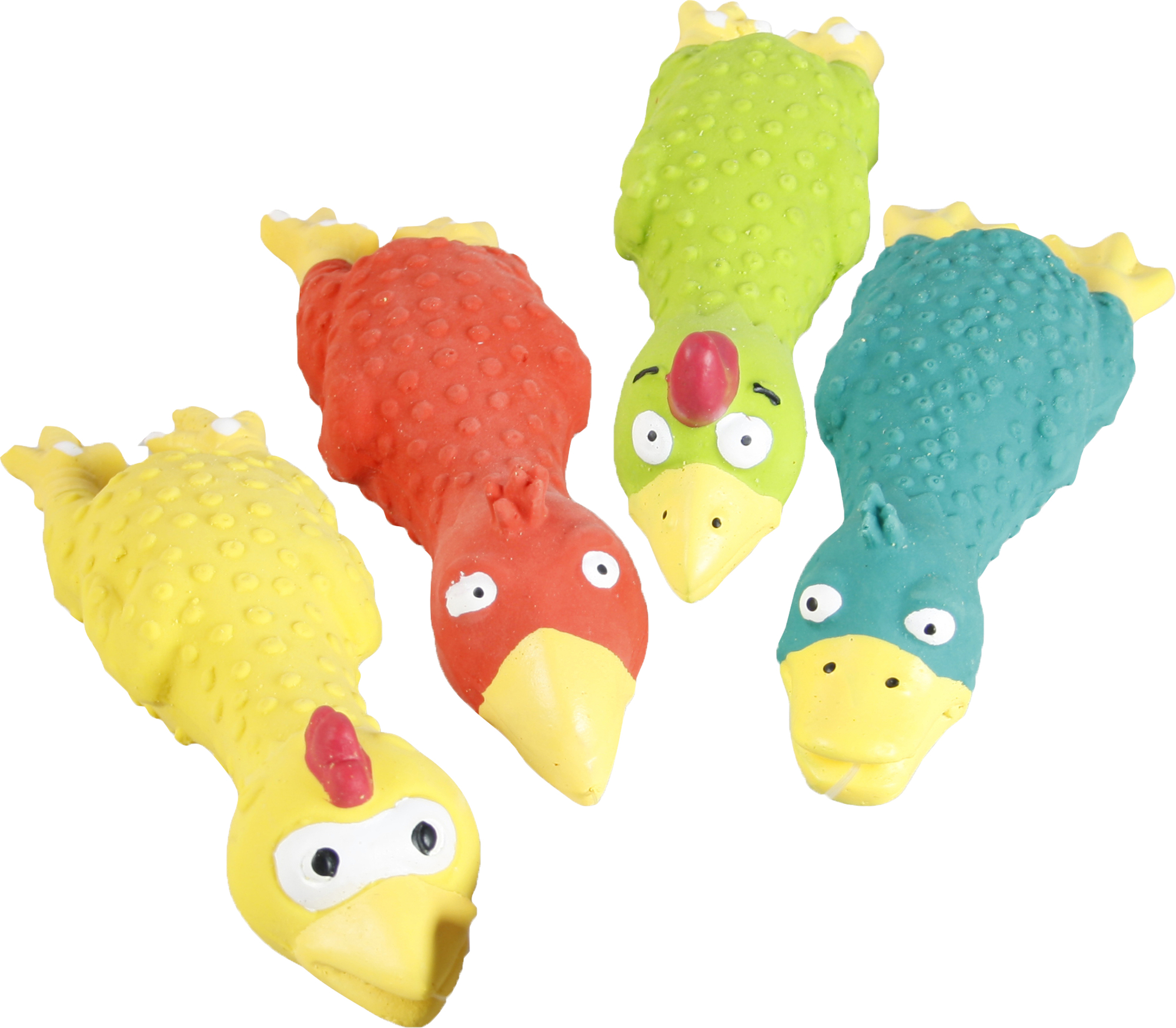 Flamingo Spielzeug Sky Dive Huhn & Hahn & Ente & Papagei Mehrere Farben