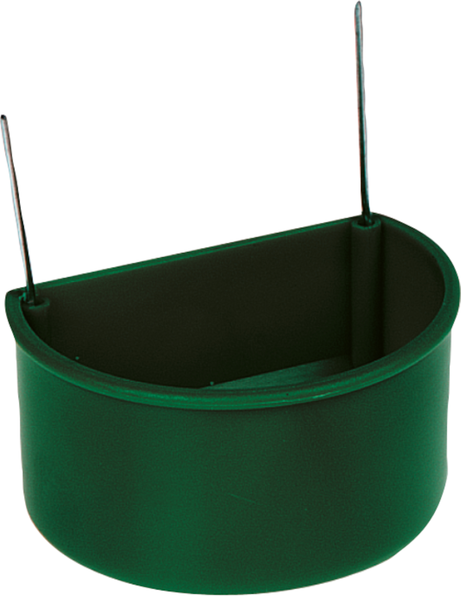 Flamingo Futter und Wassernapf Yori Halb-rund Grün