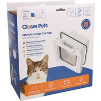 Pet Mate® Chatière Elite Cat Mate Blanc