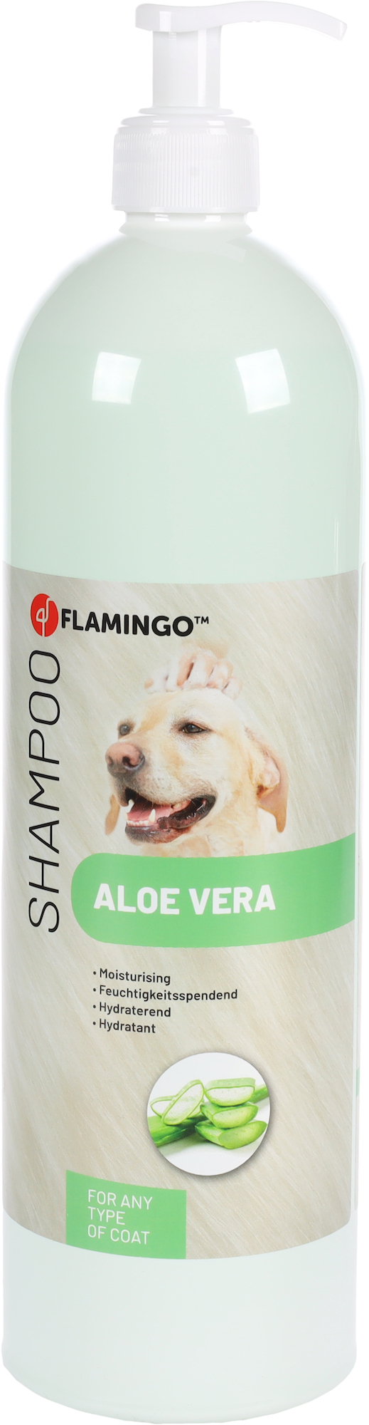 Flamingo Shampoo Aloe vera (Aloe Barbadensis) Any coat type