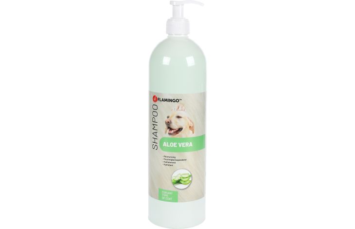 Flamingo Shampoo Aloe vera (Aloe Barbadensis) Any coat type