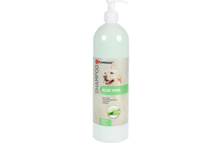 Flamingo Shampoo Aloe vera (Aloe Barbadensis) Any coat type