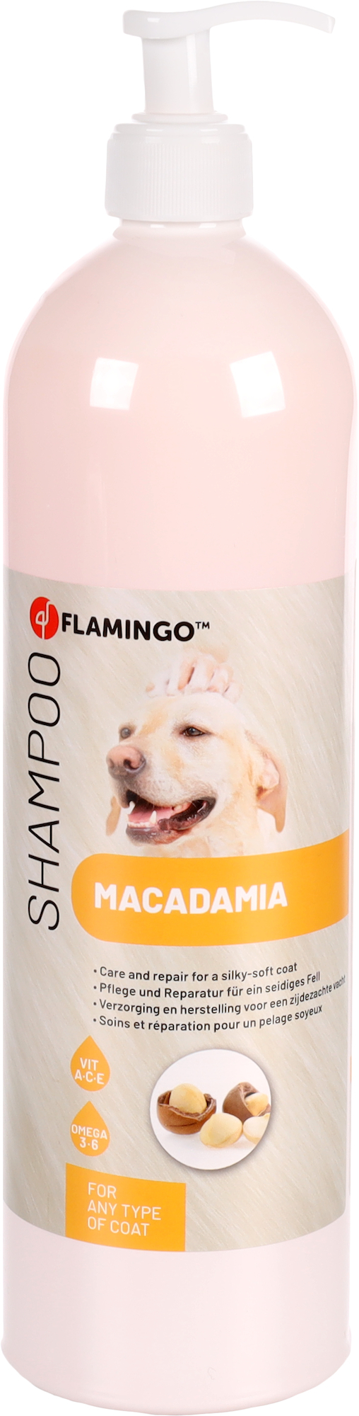 Flamingo Champú Macadamia Todo tipo de pelaje