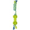 Toy Ruffus Dumbbell Twist with rope Multiple colours  / 