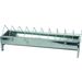 Feeding trough Poultry Herka Rectangle Silver
