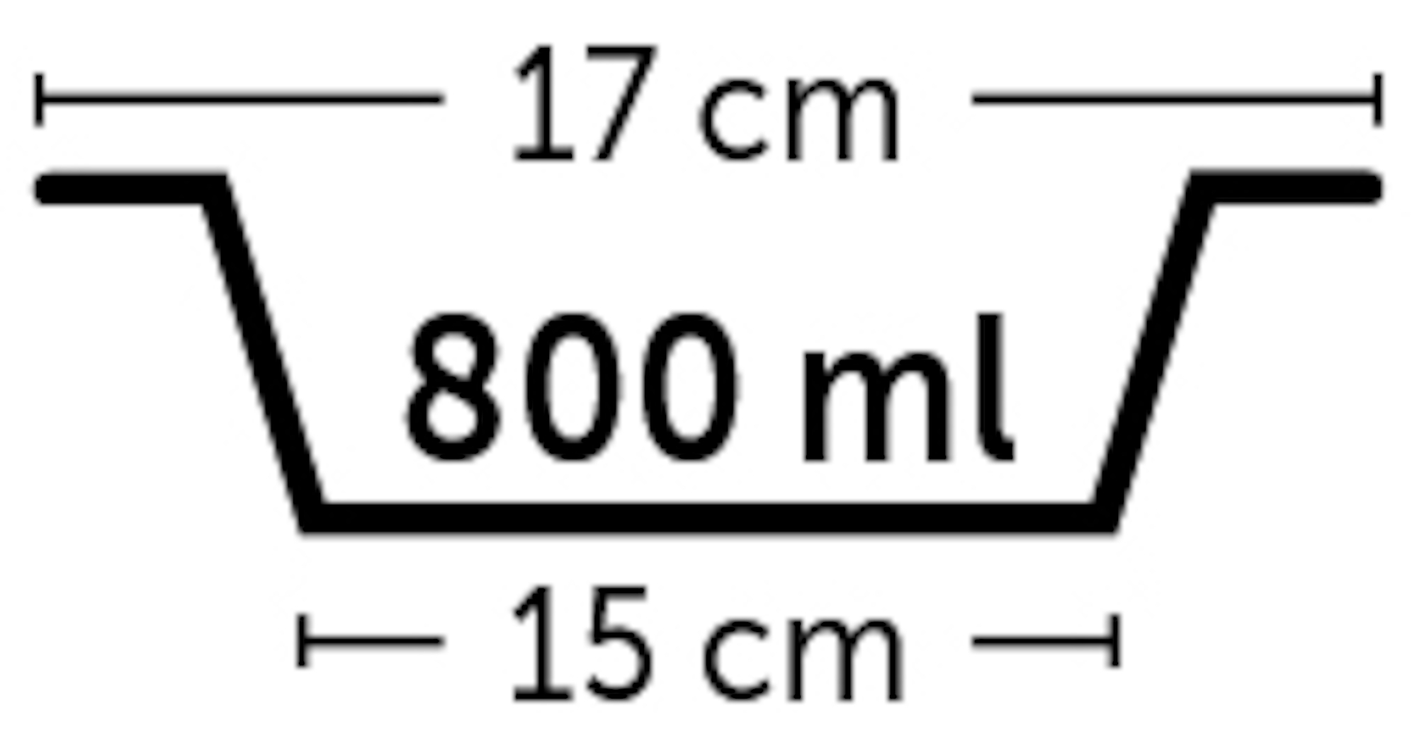 Flamingo Eet- en drinkpot Kena Rond Lichtblauw & Zilver