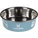 Eet- en drinkpot kena Rond Blauwgrijs & Zilver