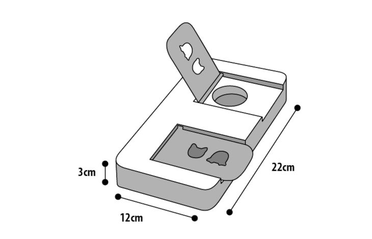 Flamingo Toy Brain train Riddle  Light brown