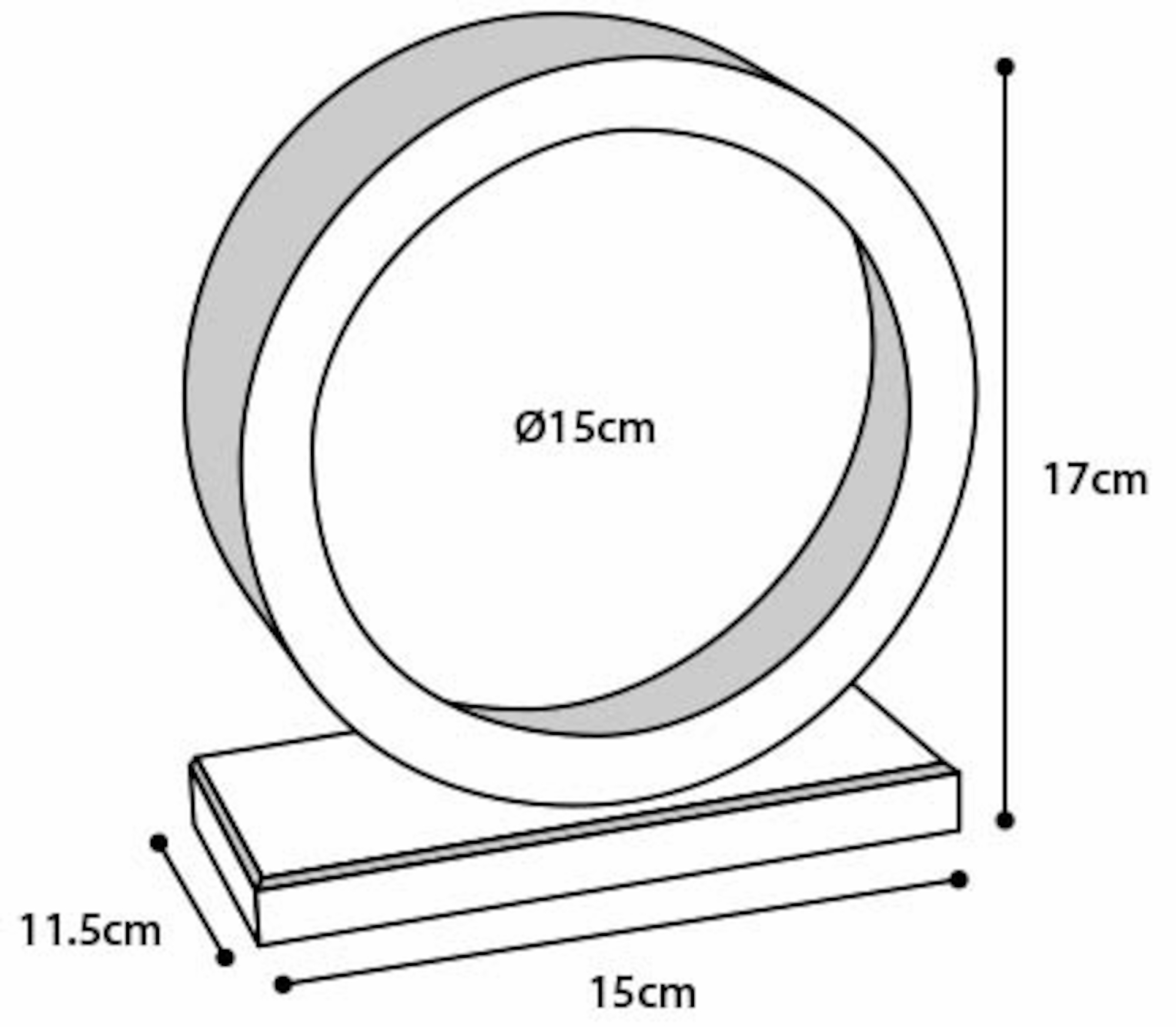 Flamingo Speelgoed Woppie Looprad Lichtbruin