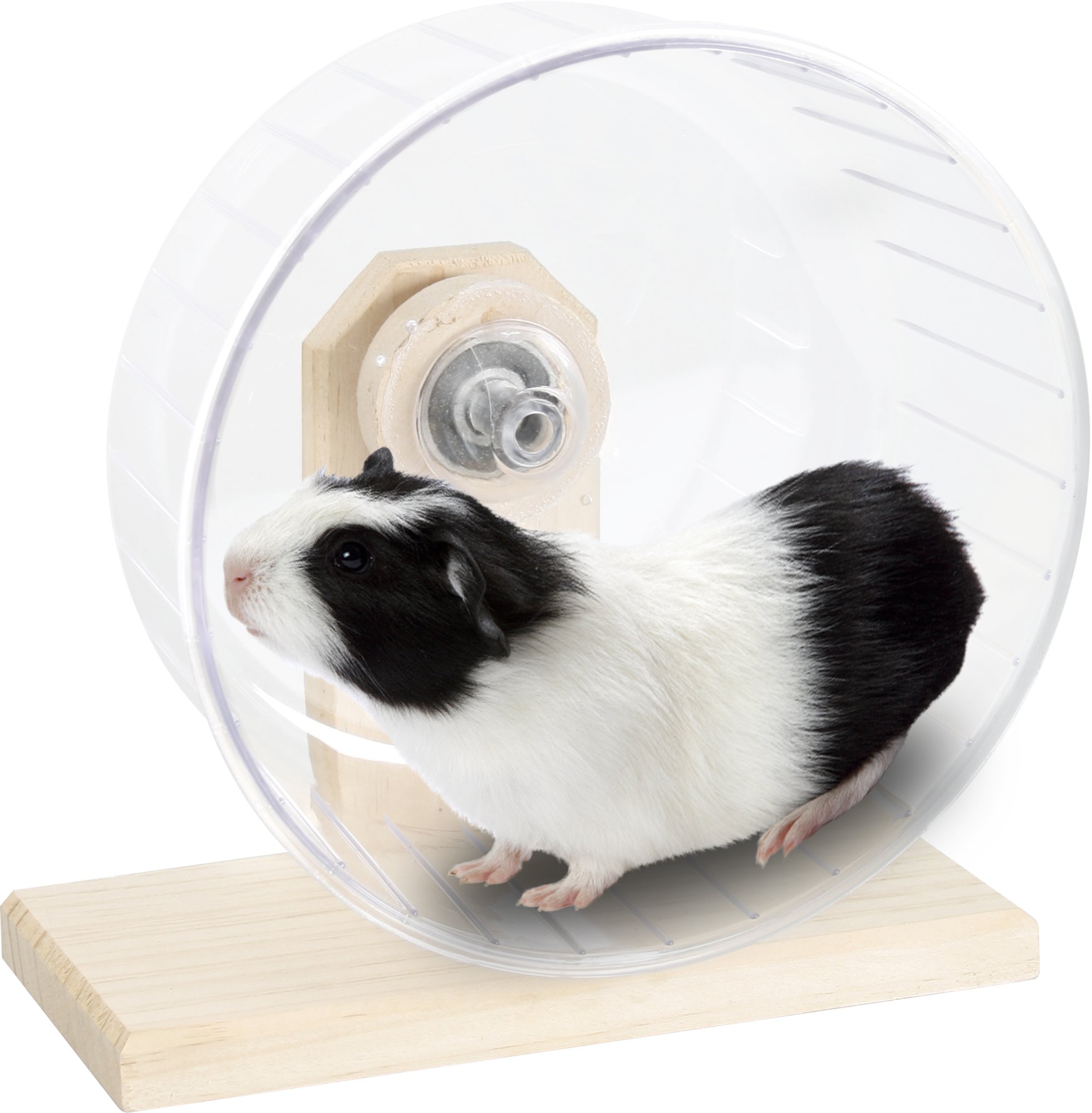 Flamingo Toy Bogie Exercise wheel Light brown