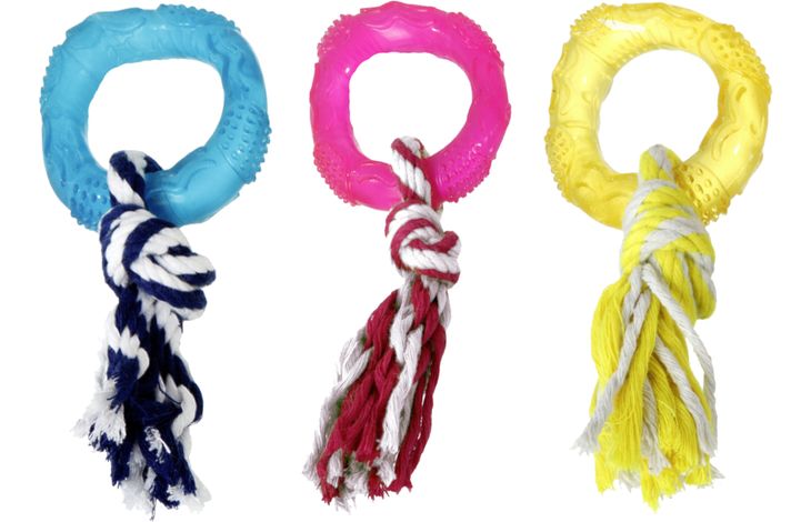 Flamingo Spielzeug Wedda Ring mit Seil Mehrere Farben