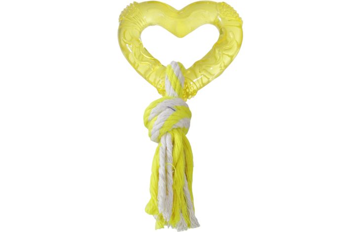 Flamingo Toy Wedda Heart with rope Multiple colours