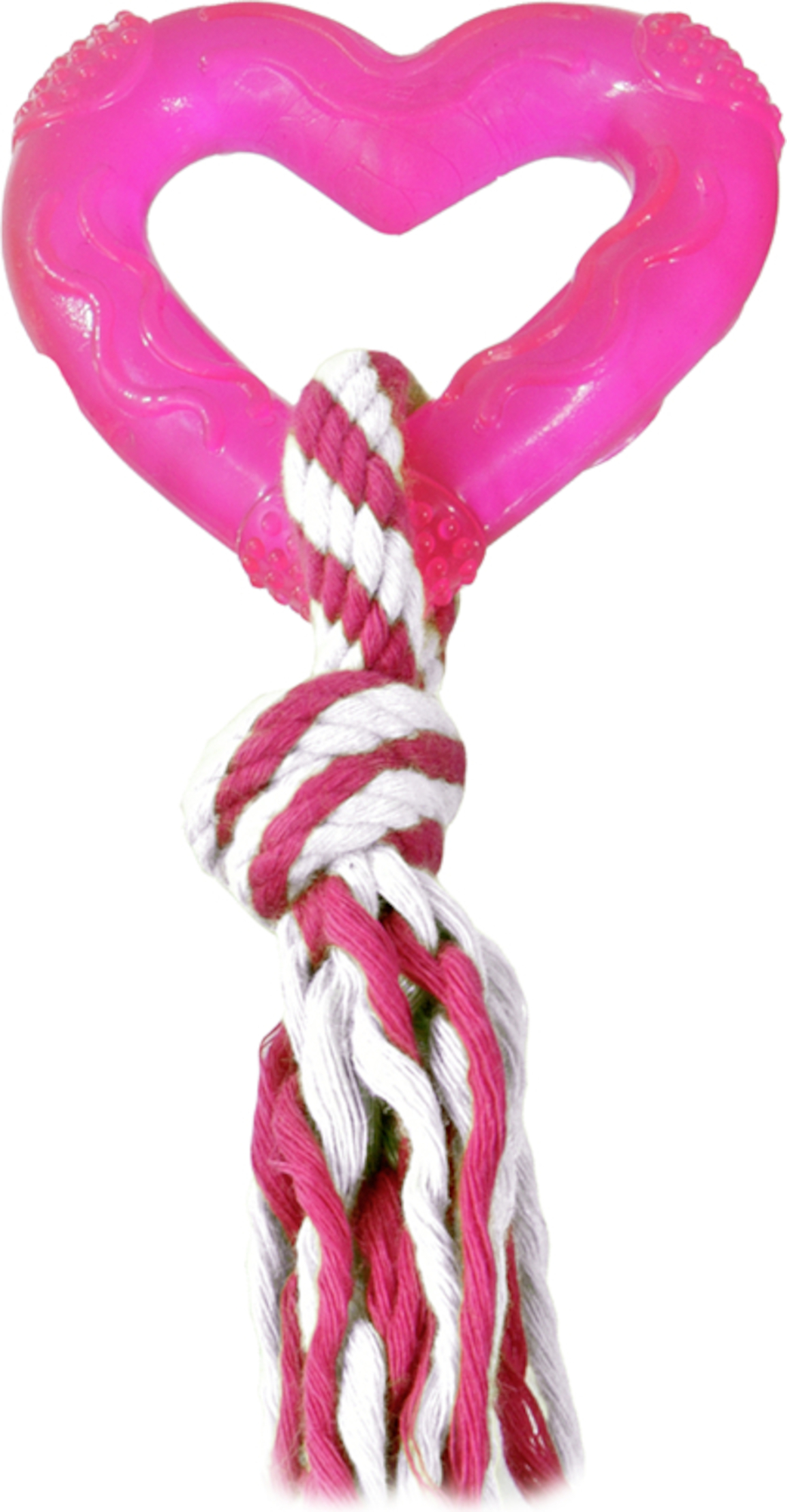 Flamingo Toy Wedda Heart with rope Multiple colours