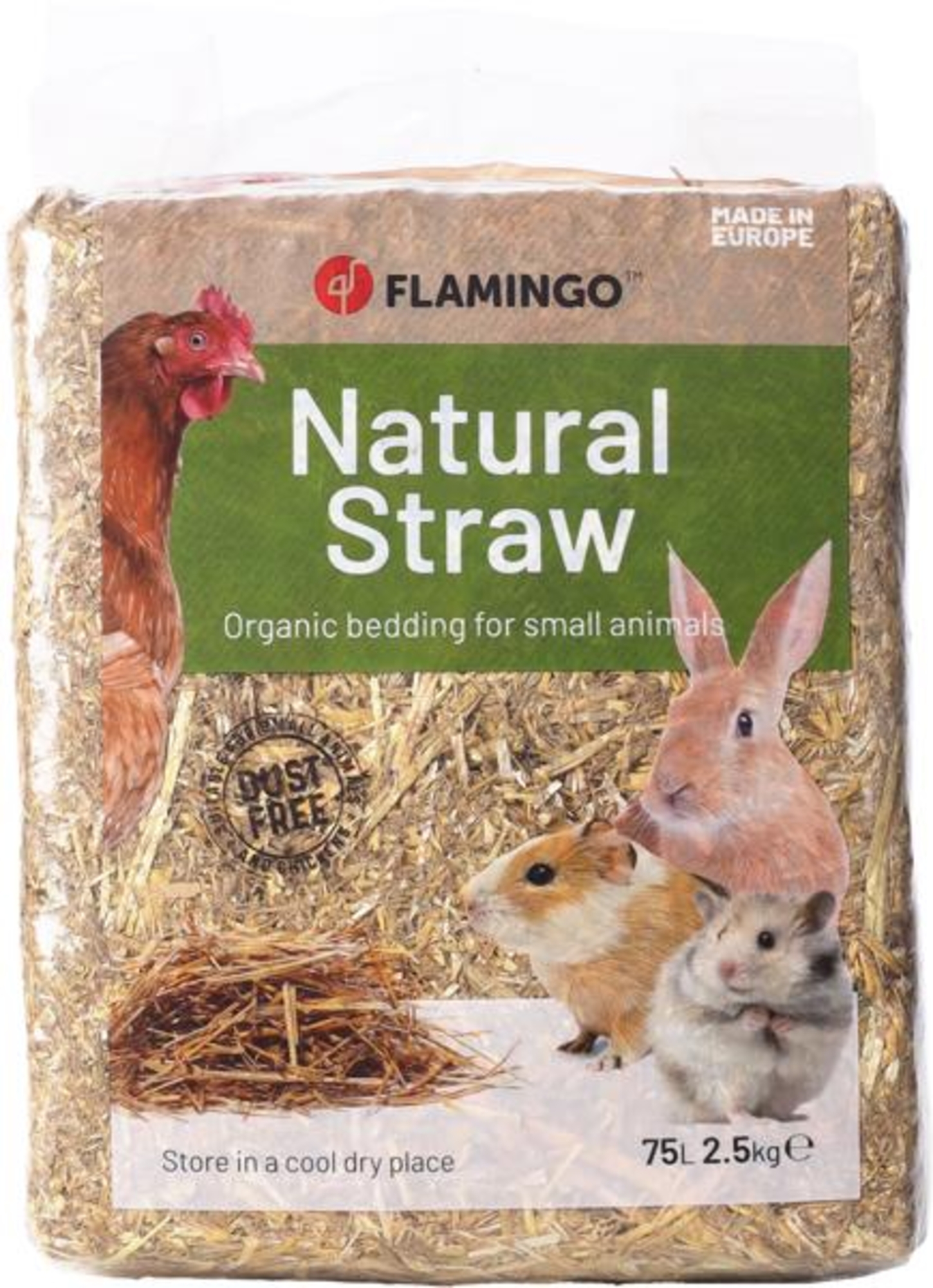 Flamingo Straw Brown