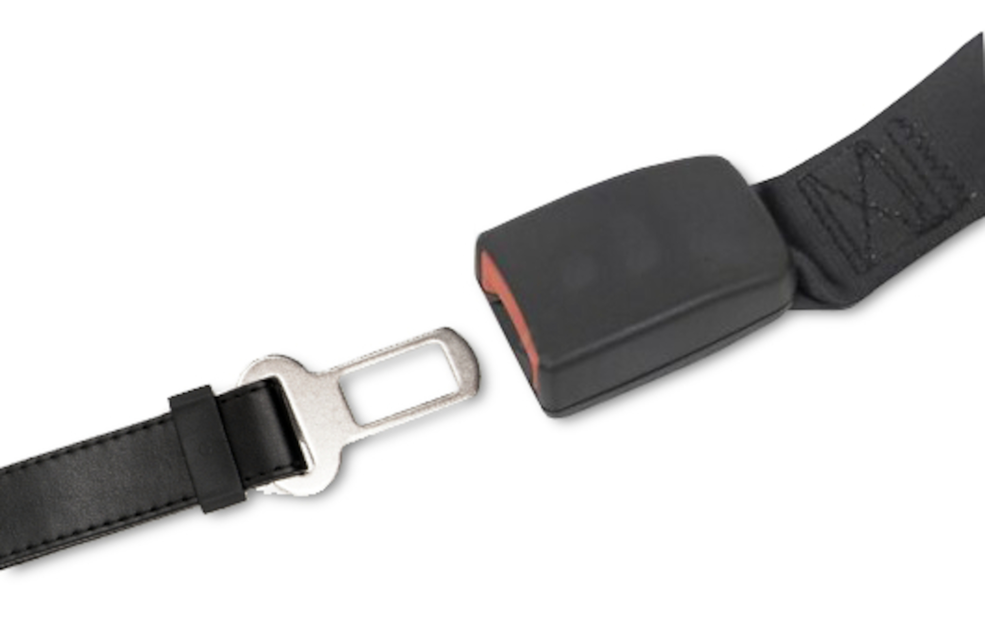 Flamingo Connector for car safety belt Kura Black