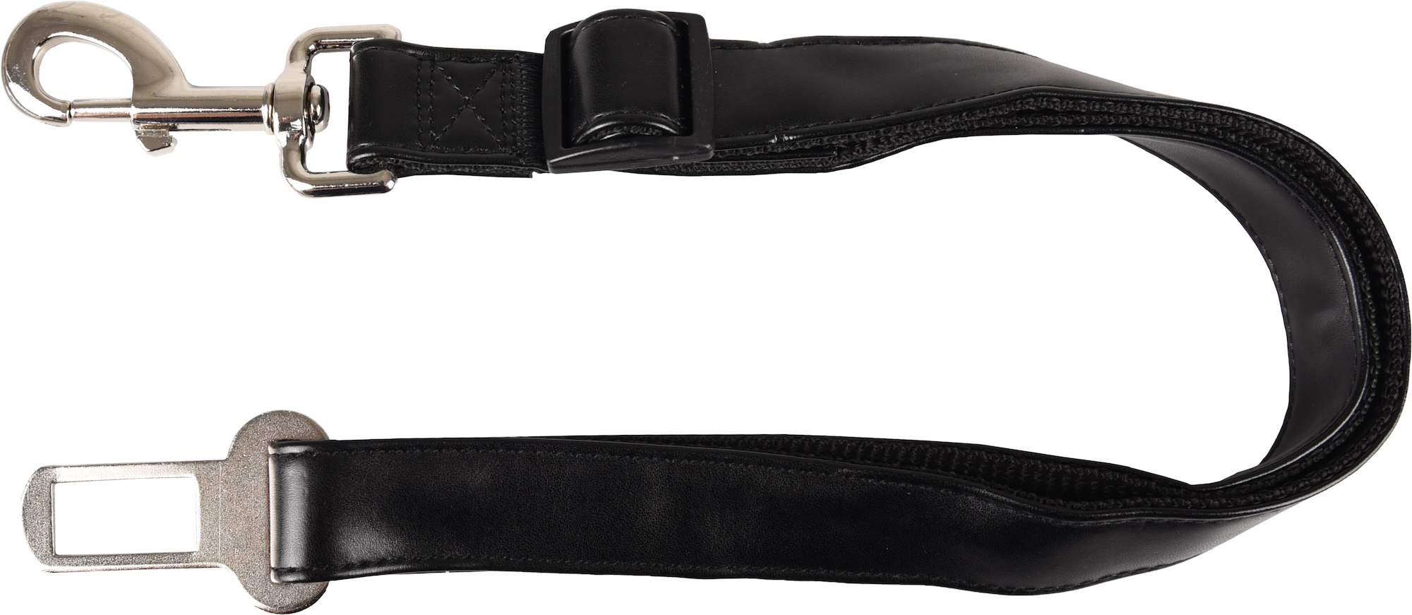 Flamingo Connector for car safety belt Kura Black