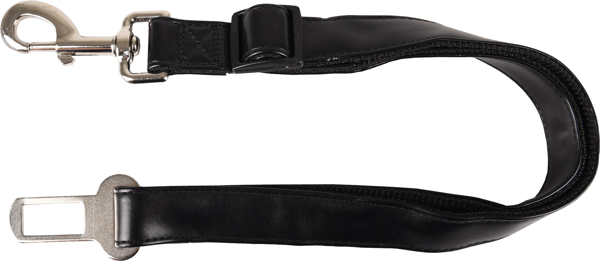 Flamingo Connector for car safety belt Kura Black