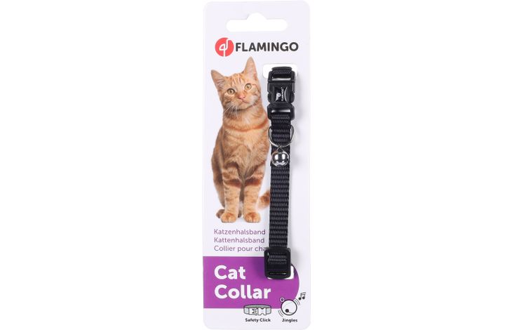 Flamingo Halsband Ziggi Schwarz