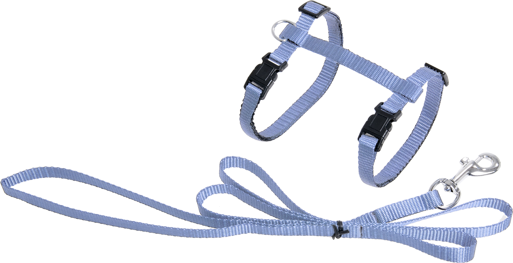 Flamingo Harness with leash Ziggi Light blue