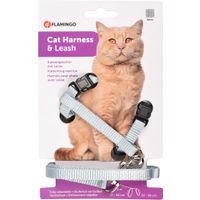 Flamingo Harness with leash Ziggi Light blue