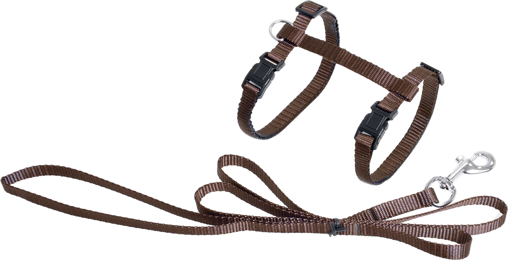 Flamingo Harness with leash Ziggi Brown