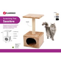 Flamingo Kratzbaum Sassière Grau