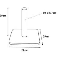 Flamingo Scratching tree  Polset Beige & Ecru