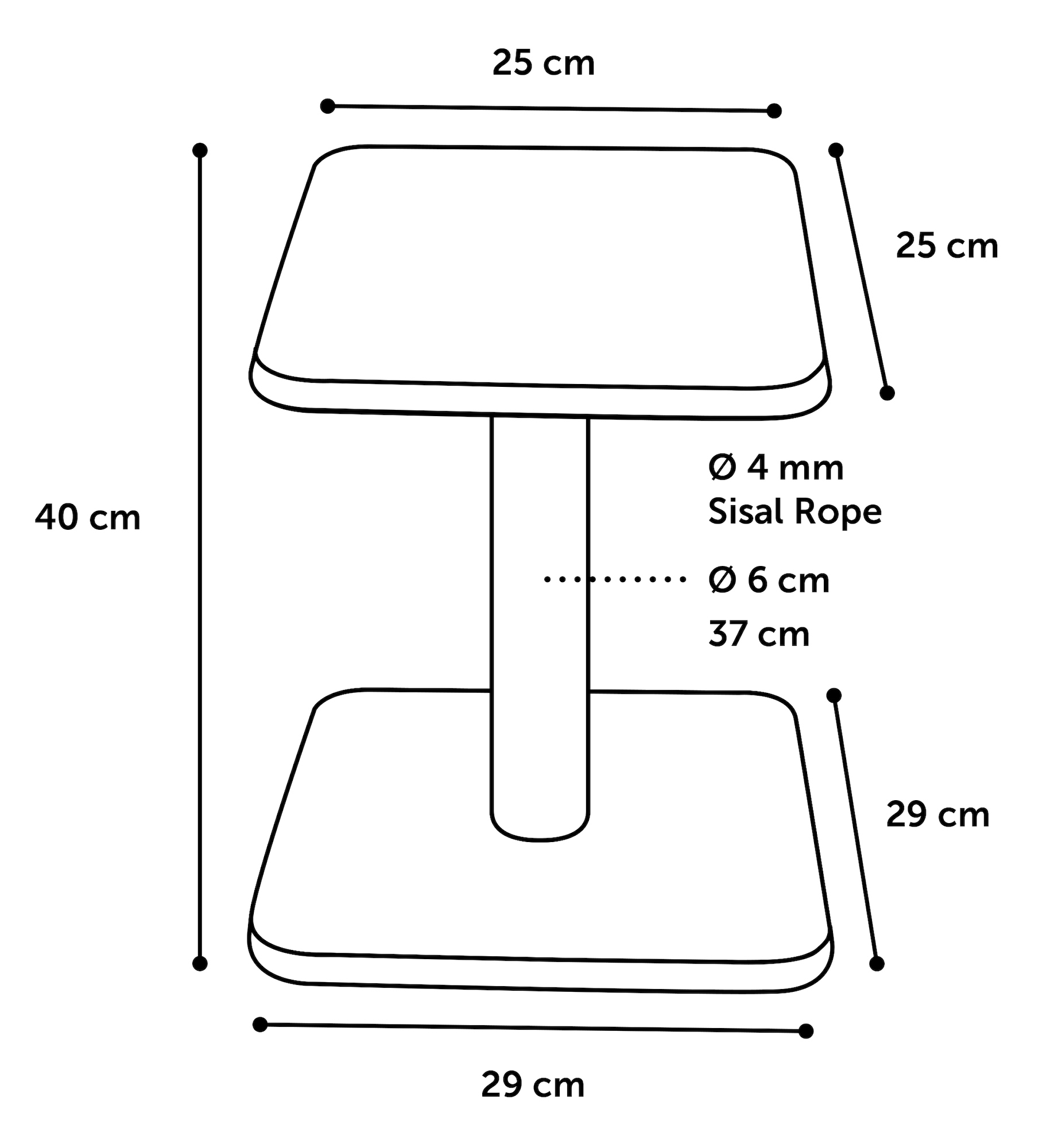 Flamingo Scratching tree  Jannu Beige & Ecru