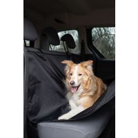 Flamingo Car seat cover Dex Can be split in two (for in the car) with headrest attachment Back seat Black